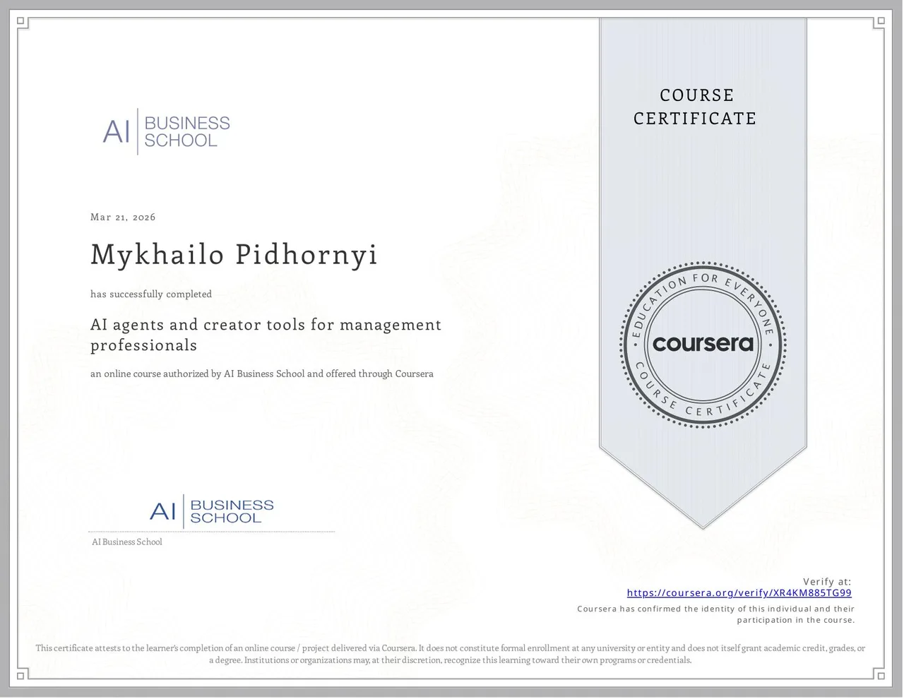 AI Agents and Creator Tools for Management Professionals
